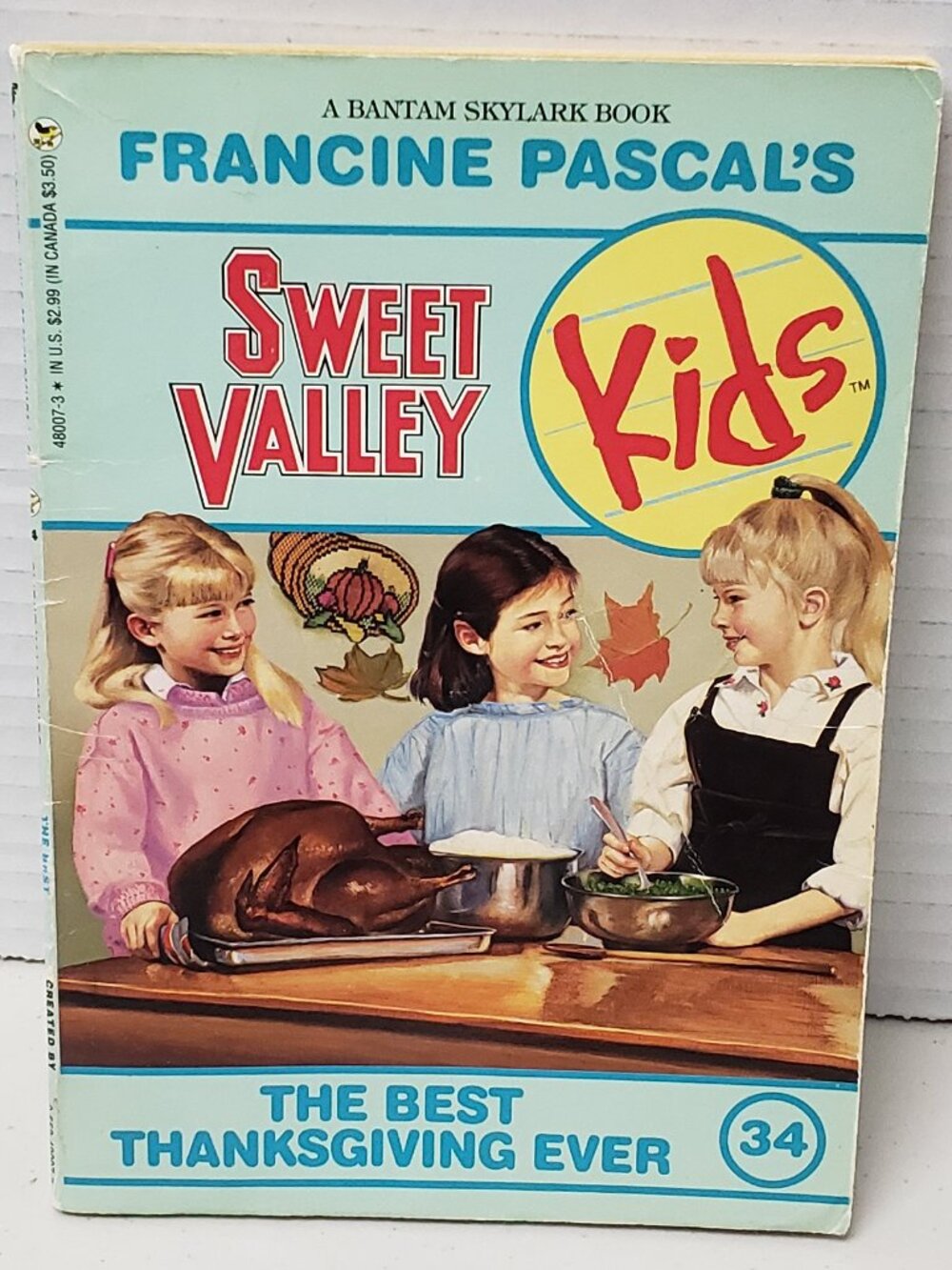 Sweet Valley Kids Book #34: The Best Thanksgiving Ever